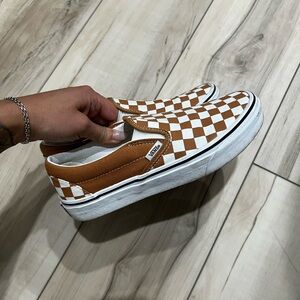 Vans // burnt orange